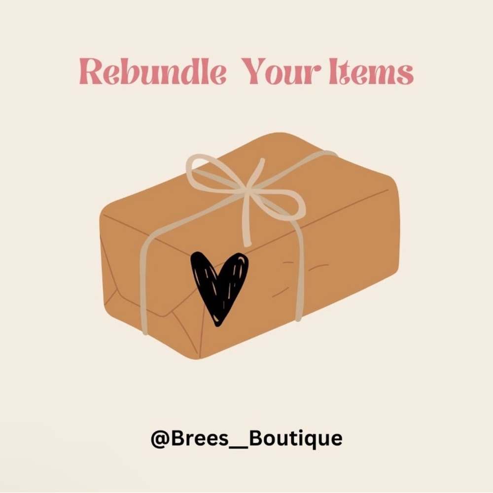 Rebundle your items 💛